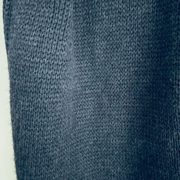 McCulley's Pure Merino Wool Vest No Size Tag (XL or XXL?) Navy Full Zip Scotland - Picture 9 of 11